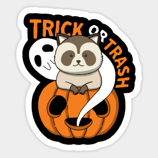 Trick Or Trash Sticker